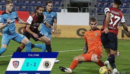  斯佩齐亚补时扳平尤文，小将处子球载入史册  